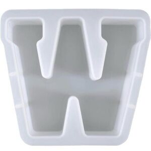 Large letter molds for resin ‘W’